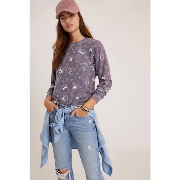 Sol Angeles Good Vibe Pullover Anthropologie NWT - Picture 1 of 9